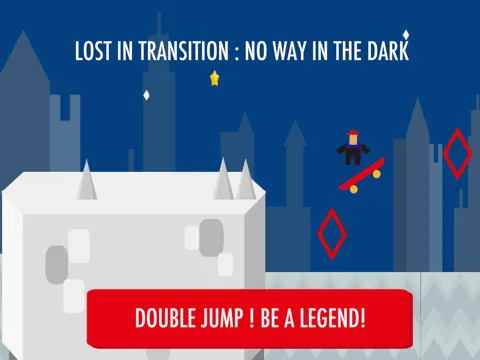Sk8 Jump Man - kickstart skateboard with happy jump game for boys and girls iPad  Screenshots