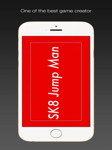 Sk8 Jump Man - kickstart skateboard with happy jump game for boys and girls iPad  Screenshots