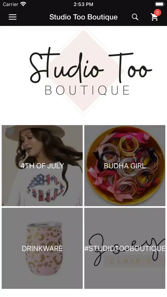 Zrzuty ekranu Studio Too Boutique