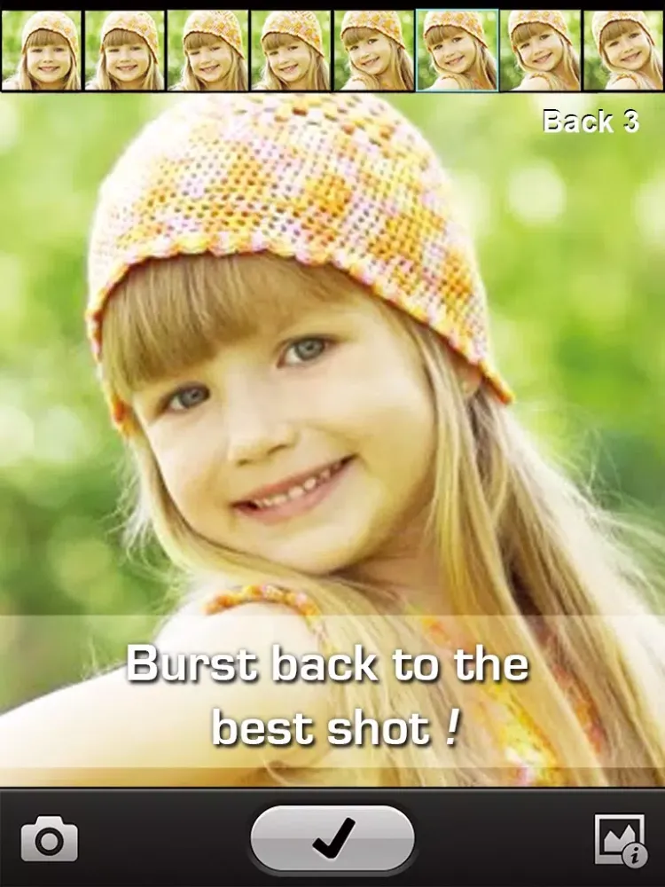 Time Machine Burst Camera Lite iPad  Screenshots
