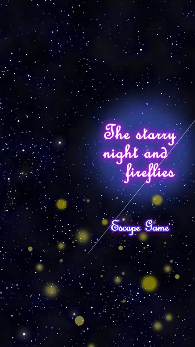 The starry night and fireflies應用截圖