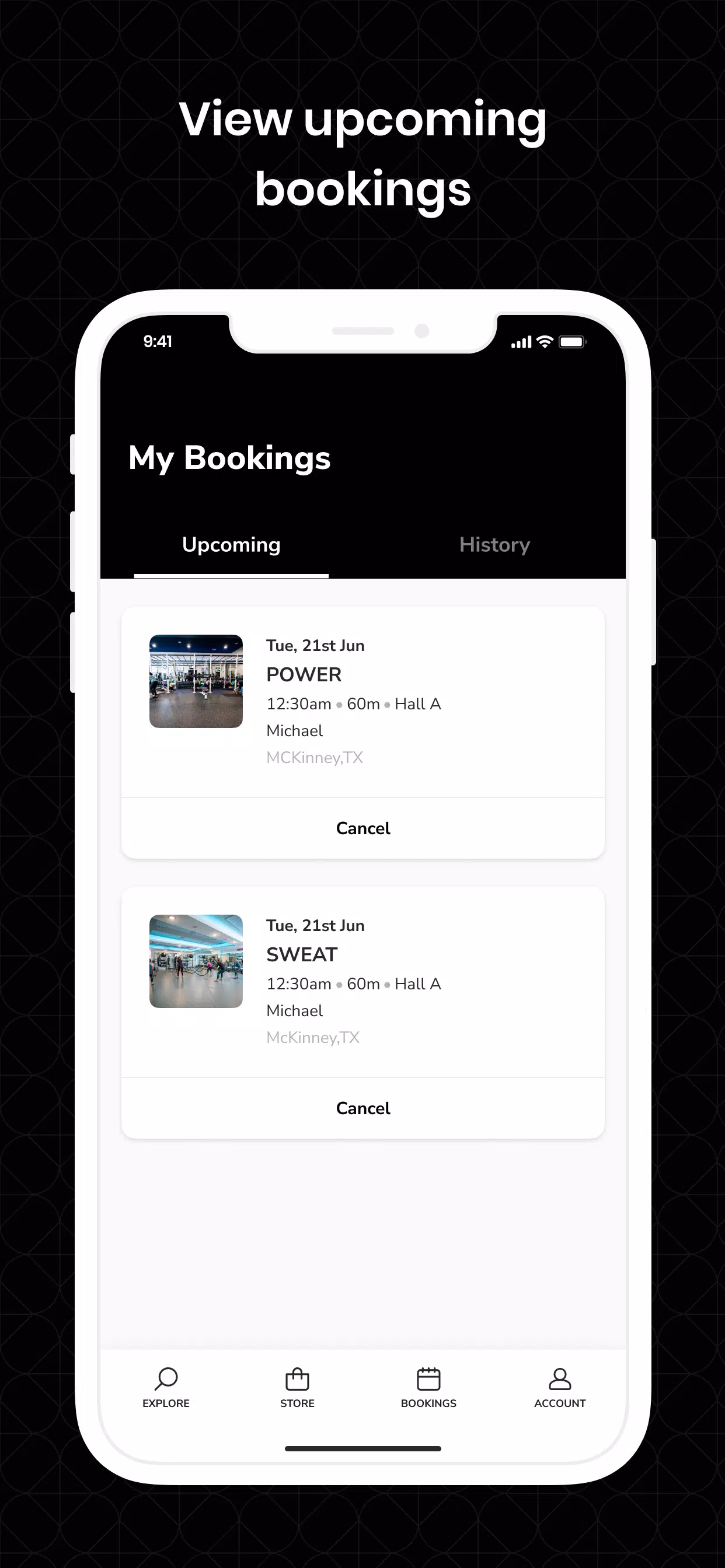 Adriatica Fitness Club Screenshots
