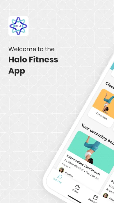 Tangkapan skrin Halo Fitness Studio
