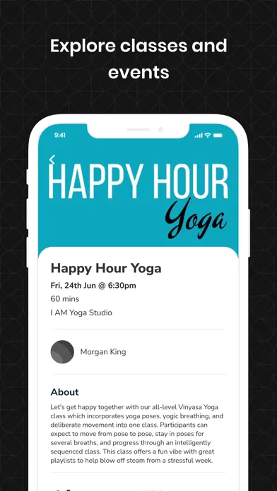 I AM Yoga Studio应用截图