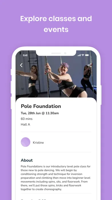Capturas de pantalla de Pole + Dance
