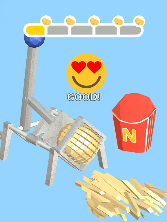 Ảnh chụp màn hình của French Fries Shop iPad 