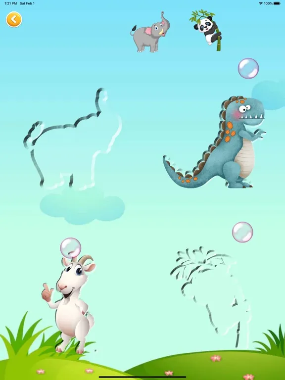 Capturas de tela do Princess and Prince ABC Songs iPad