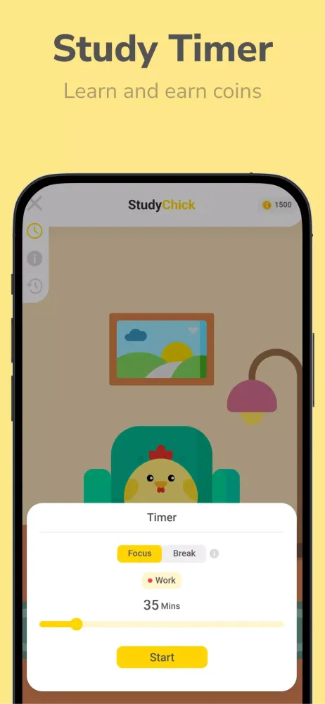 Study Chick: Focus Timer سکرین شاٹس