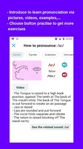 Скриншоты Pronunciation