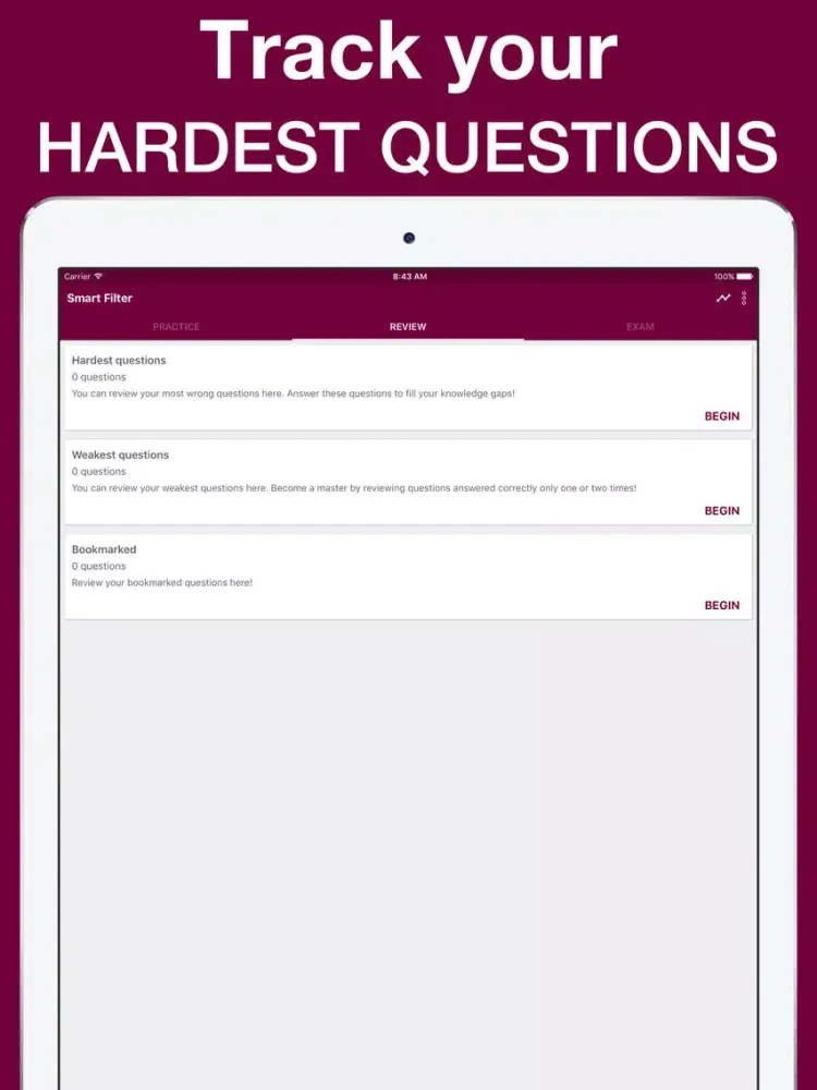 Certified Scrum Master 2017 iPad 应用截图
