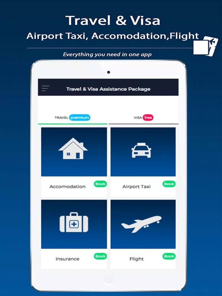 Screenshot di Studyineurope iPad 