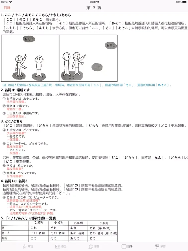 大家的日語 初級 改訂版 iPad  سکرین شاٹس