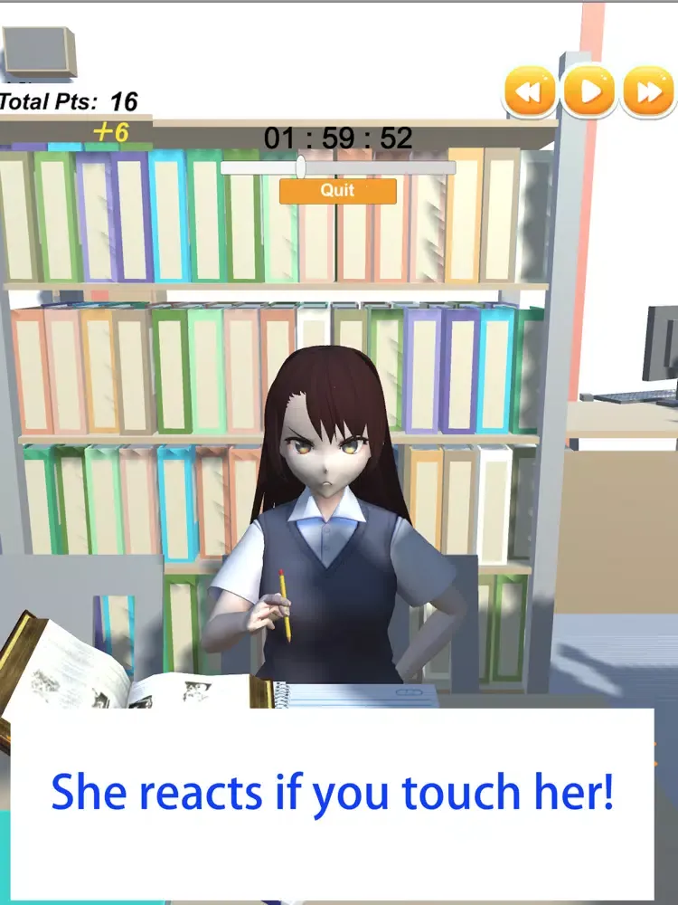 Study with Anime Character iPad  Screenshots