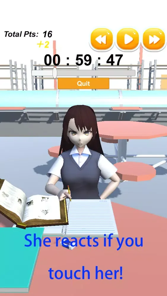Study with Anime Character Screenshots