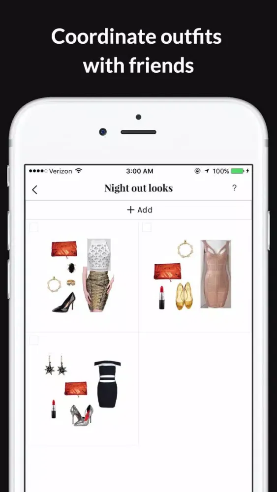 Ảnh chụp màn hình của GlamOutfit closet organizer & outfit planner