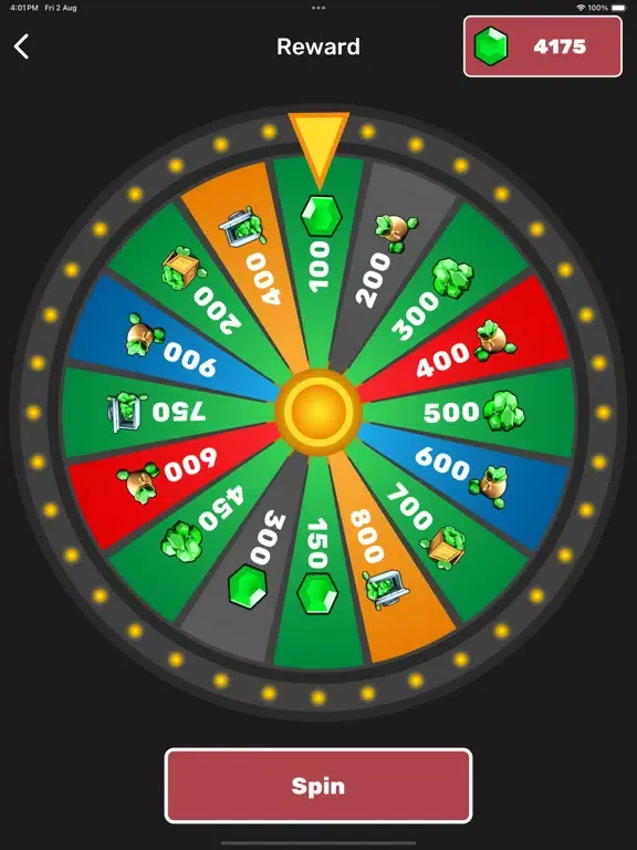 Tangkapan layar Spin For Stumble Guys Gems iPad 