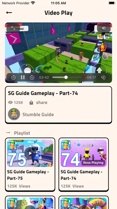Tangkapan layar Daily Gems for Stamble guys