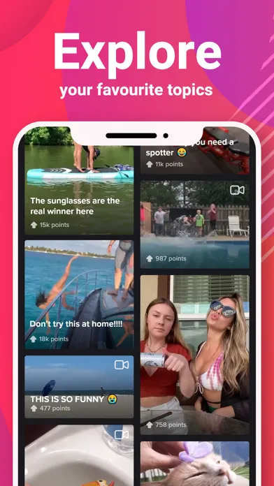 Stumbler: Hottest Vids & Pics應用截圖