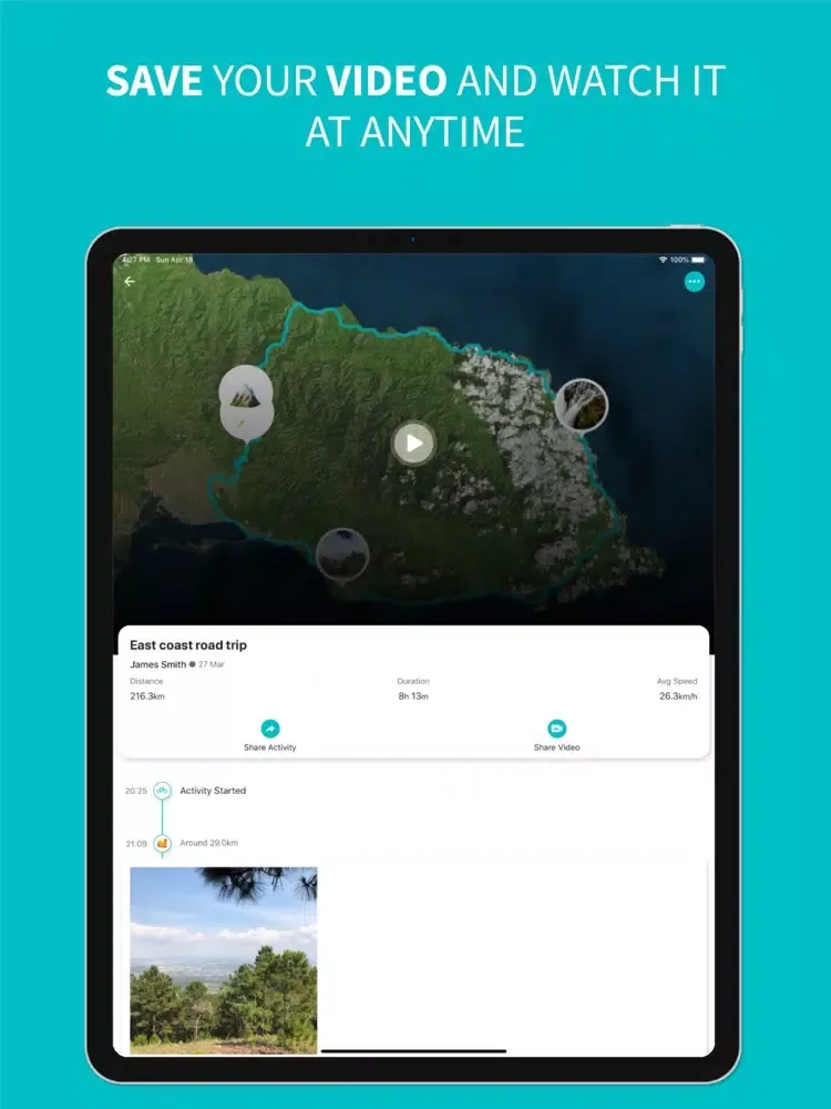 صور Stuneo:Export Video for Strava iPad 