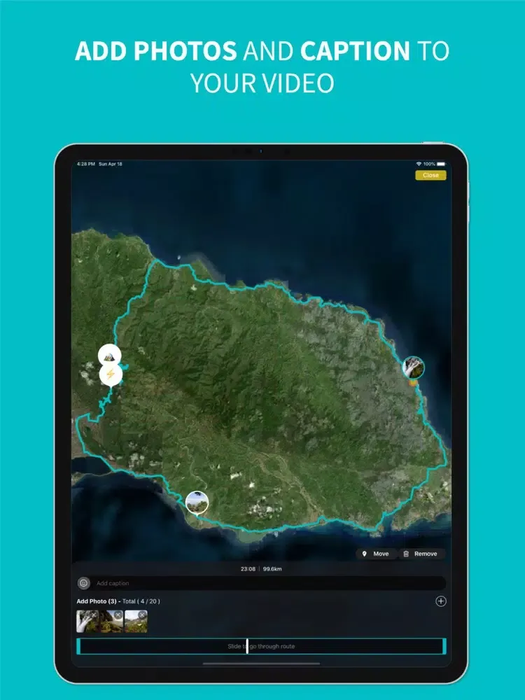 صور Stuneo:Export Video for Strava iPad 