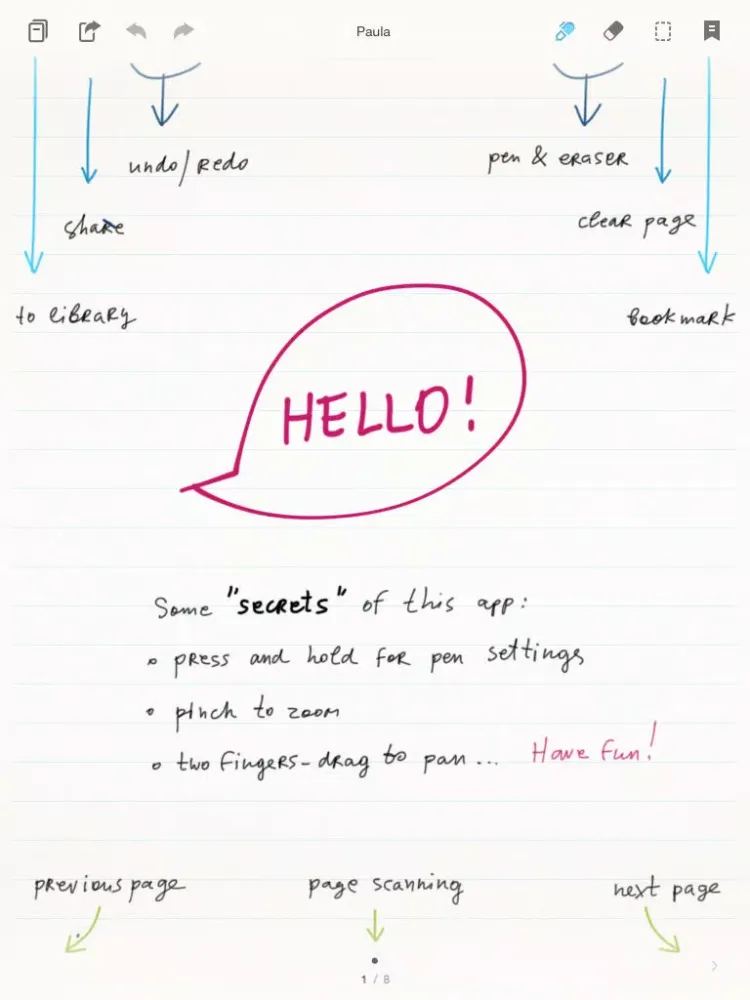 Easy NotesPlus iPad  Screenshots