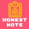 Honest Note
