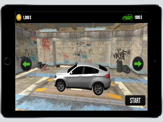Ảnh chụp màn hình của Dangerous Car Drive In The Sky iPad 
