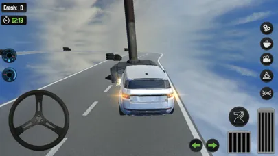 Ảnh chụp màn hình của Dangerous Car Drive In The Sky