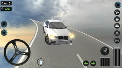 Ảnh chụp màn hình của Dangerous Car Drive In The Sky
