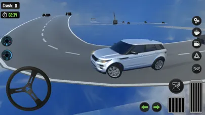 Ảnh chụp màn hình của Dangerous Car Drive In The Sky