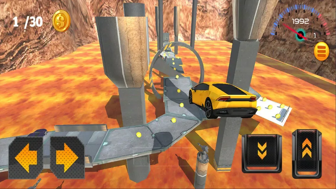 Capturas de pantalla de Hill Stunt Wheels 3D Speed Racing Car
