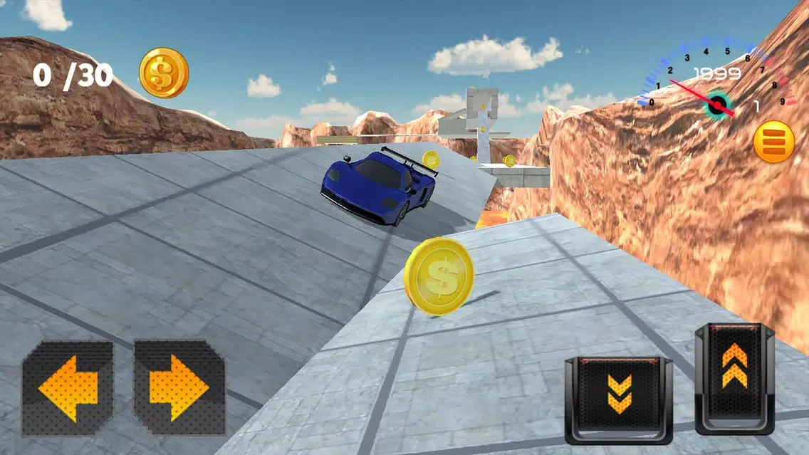 Capturas de pantalla de Hill Stunt Wheels 3D Speed Racing Car