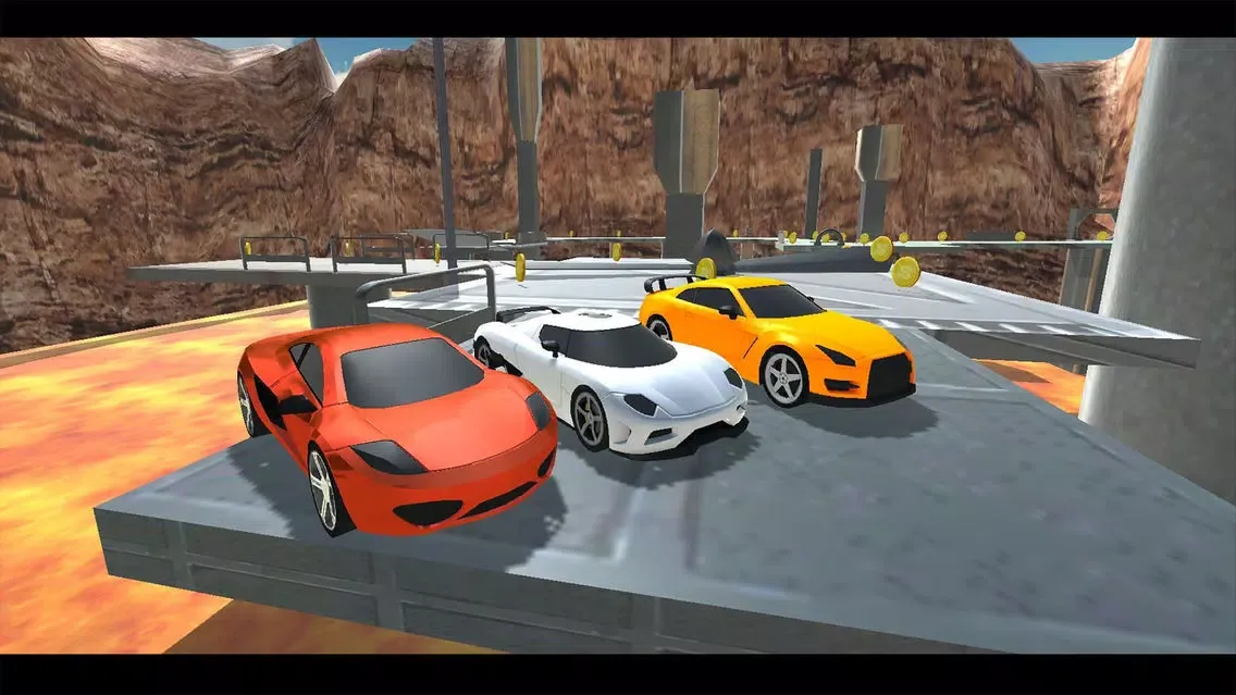 Capturas de pantalla de Hill Stunt Wheels 3D Speed Racing Car