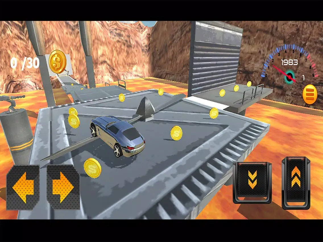 Zrzuty ekranu Speed Stunt Car Racing Game 3D iPad 