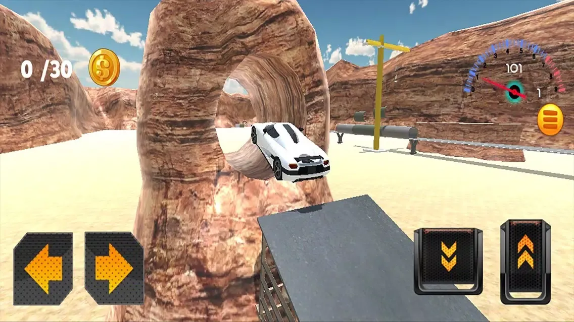 Zrzuty ekranu Speed Stunt Car Racing Game 3D