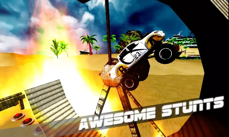 Скриншоты Monster Truck Stunt Madness 3D