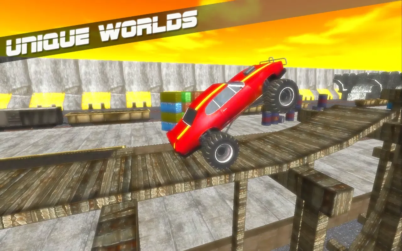 Скриншоты Monster Truck Stunt Madness 3D