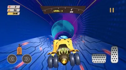 Capturas de tela do Car Crash Ramps! Can You Cross