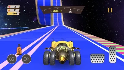 Capturas de tela do Car Crash Ramps! Can You Cross