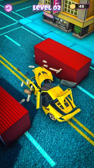 Cars Vs Obstacle course! Stunt স্ক্রিনশট