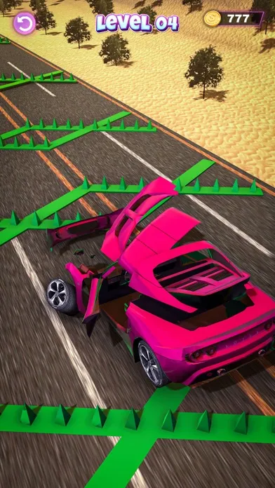 Cars Vs Obstacle course! Stunt স্ক্রিনশট