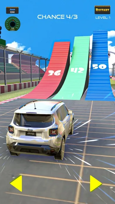Tangkapan layar Cars Vs Ramps!