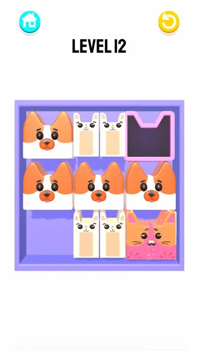 Cats Vs Dogs! Slide Puzzle سکرین شاٹس