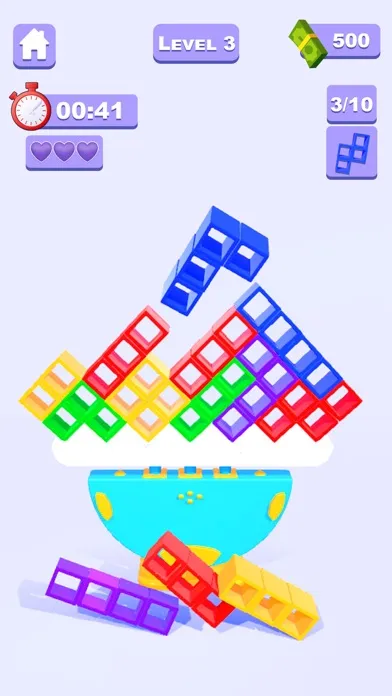 Tower Balance Stacking Game スクリーンショット