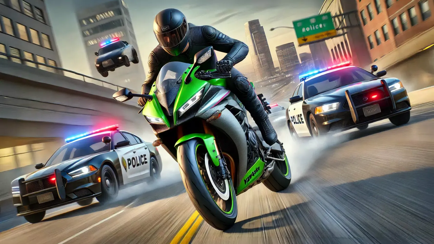 Highway Bike Traffic Racer 3D 스크린샷