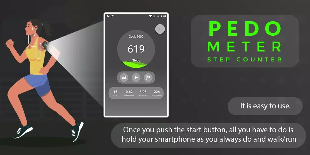 Zrzuty ekranu Fitness Assistant - Pedometer