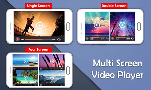 Zrzuty ekranu Multi Screen Video Player