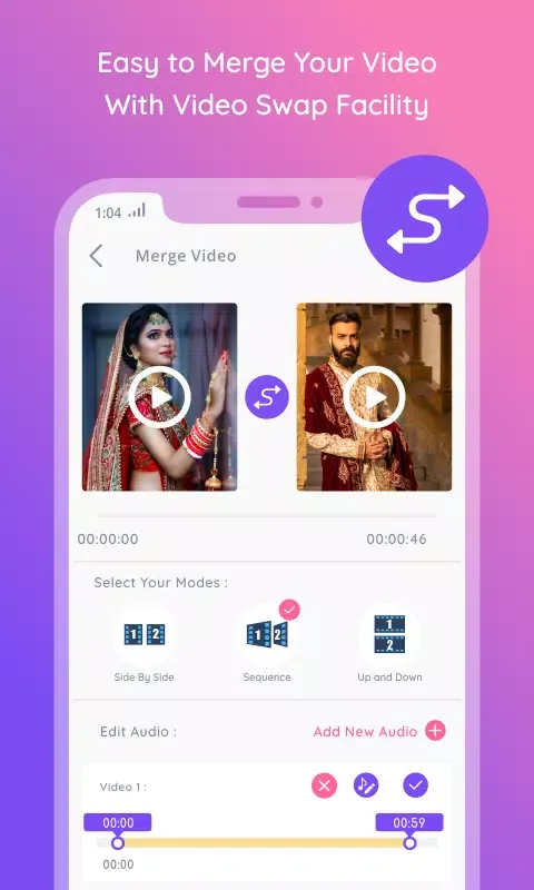 Video Merge & Video Joiner स्क्रीनशॉट