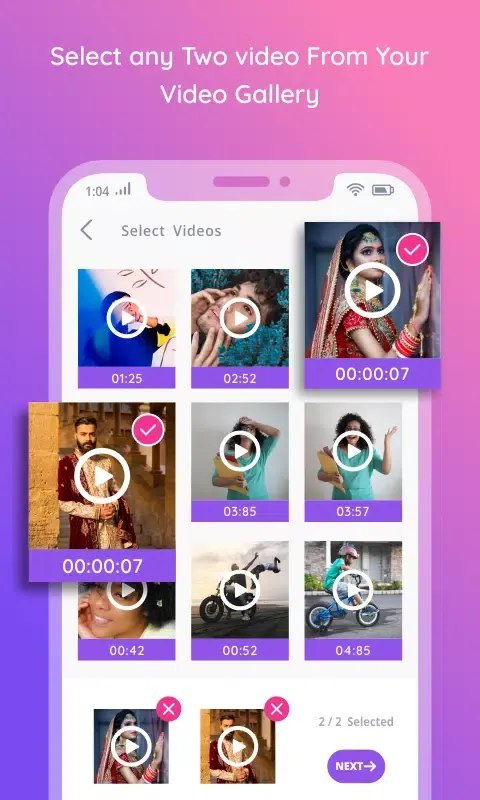 Video Merge & Video Joiner स्क्रीनशॉट
