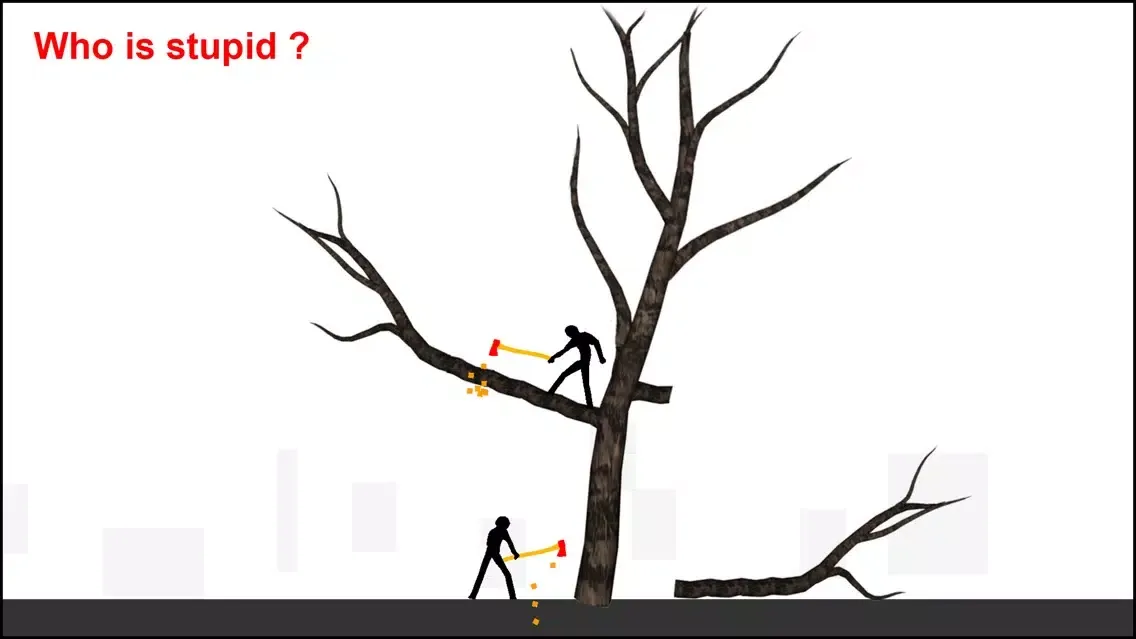 Tangkapan layar Stupid Boy: Stupid Ways to Die